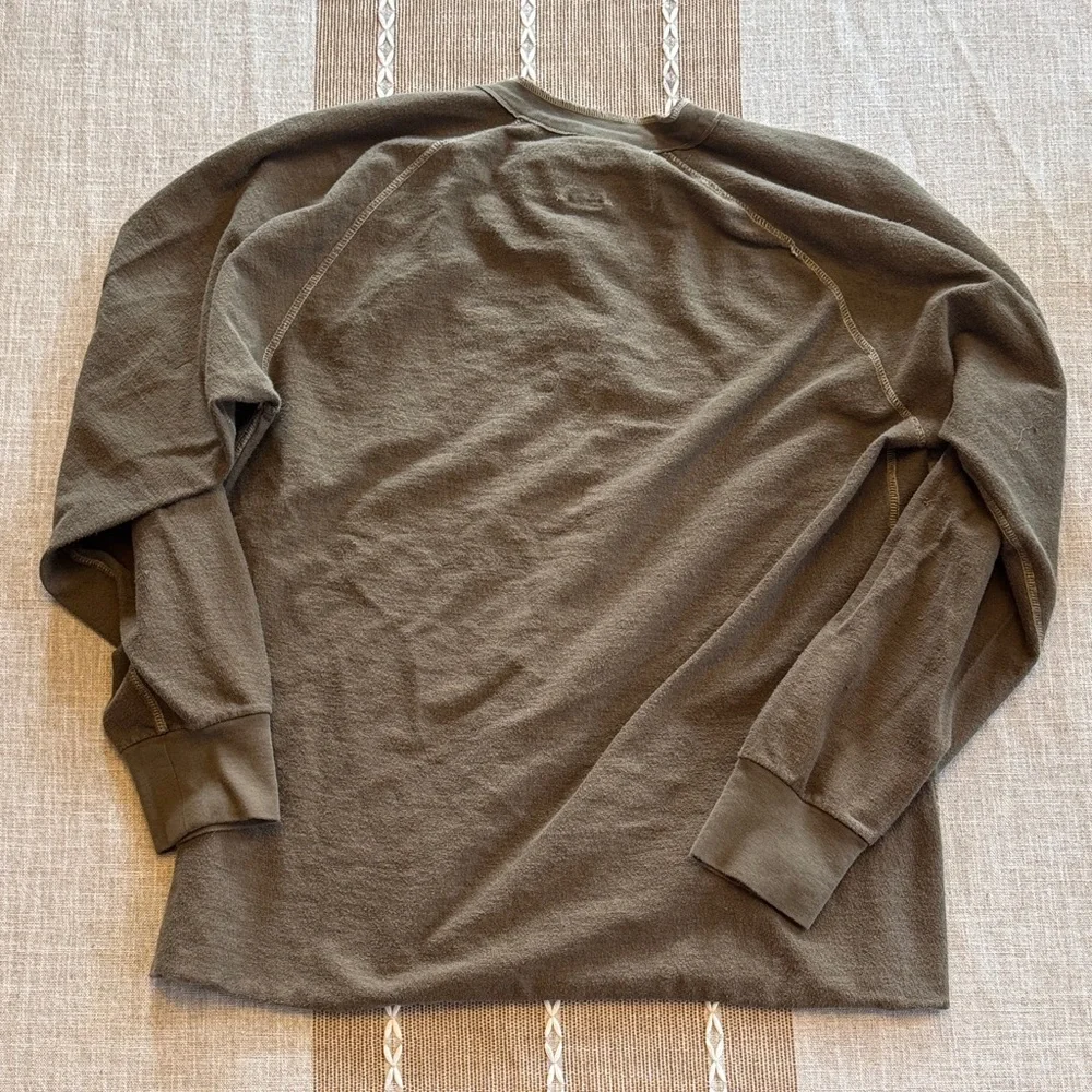 Levi's Signature Green Henley Shirt